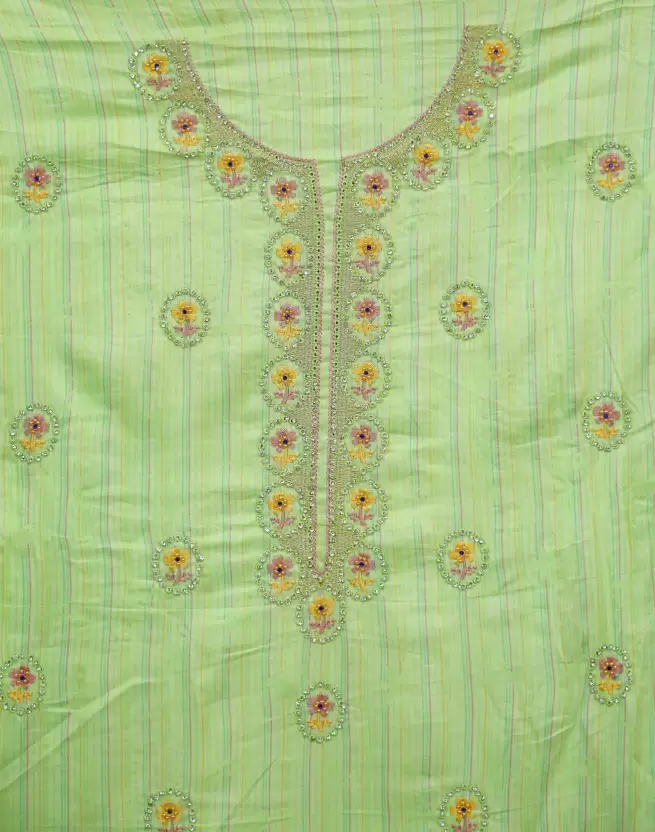 Light Pure Cotton Salwar Suit Material Printed 