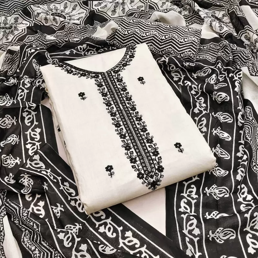 Pure Cotton Salwar Suit Material Printed
